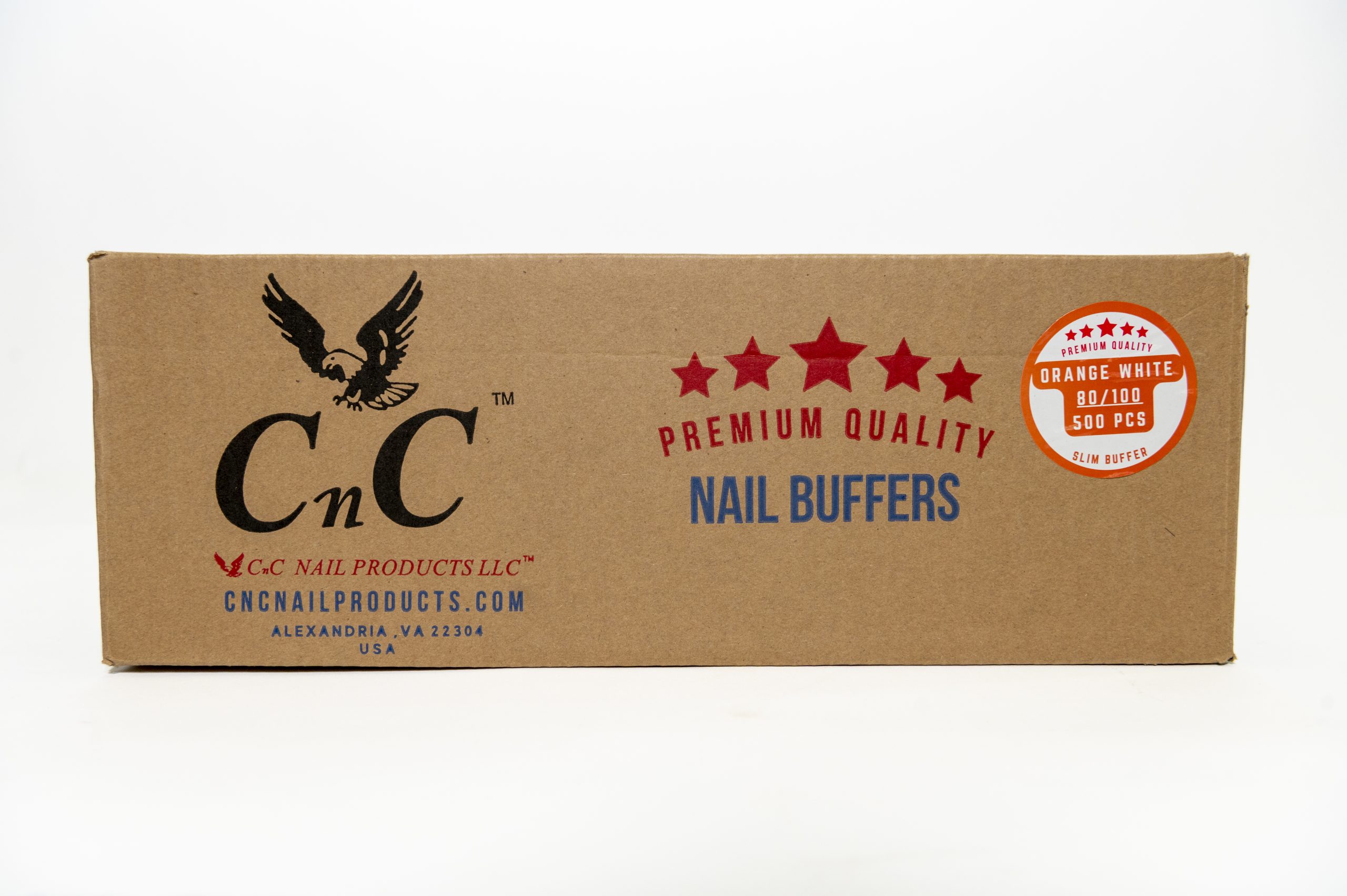 slim buffer orange white 80,100 500pcs